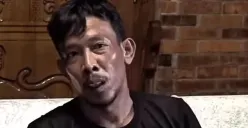 Identitas pria yang menyiram Gubernur Dedi Mulyadi dalam acara 'Nganjang ka Warga' di Bekasi. (Sumber: Instagram Dedi Mulyadi)
