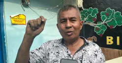Zulkarnain, salah seorang korban kebakaran di permukiman padat penduduk, Kwitang, Jakarta Pusat. (Sumber: POSKOTA | Foto: M Tegar Jihad)