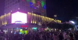 Ilustrasi, suasana di kawasan Sarinah, Jakarta Pusat, saat malam hari. (Sumber: POSKOTA | Foto: M Tegar Jihad)