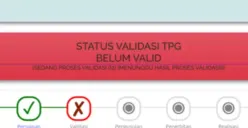 Ilustrasi data belum valid di Info GTK. (Sumber: Info GTK Kemendikdasmen)