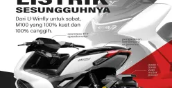 Uwinfly M100 bisa dijadikan pilihan banyak orang karena fitur dan juga spesifikasinya. (Sumber: Instagram: @uwinfly.cikembang)