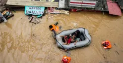Ilustrasi banjir. (Sumber: Poskota/Bilal Nugraha Ginanjar)