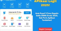 Cara dapat saldo DANA gratis 2025 (Sumber: Poskota/Yusuf Sidiq)