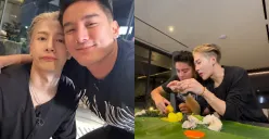 Jackson Wang saat menghabiskan waktu bersama Boy William dalam kunjungannya ke Indonesia. (Sumber: Instagram/@boywilliam17)