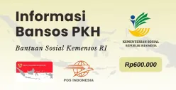 Informasi pencairan bansos PKH Rp600.000 tahap 2. (Sumber: Poskota/Della Amelia)