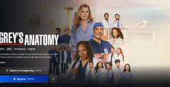 Nonton Grey’s Anatomy Season 1-22 Bukan di Netlix atau LK21 (Sumber: Disney+ Hotstar/Grey's Anatomy)