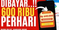 Buktikan cara mudah mendapatkan saldo DANA gratis main game penghasil uang dan raih hingga Rp600.000 per hari hanya dengan HP. (Sumber: YouTube/Kerah Kuning)