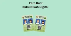Cara buat kartu nikah digital. (Canva)