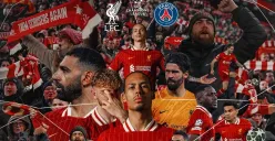 Liverpool tersingkir dari Liga Champion setelah kalah adu penalti dari PSG. (Sumber: Instagram @liverpool)