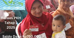 NIK e-KTP milik kamu valid mendapat saldo dana Rp750.000 dari subsidi bansos PKH 2025 lewat Rekening Bank Mandiri. (Sumber: Poskota/Gabriel Omar Batistuta)