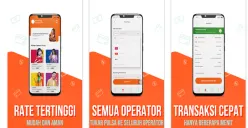Dapatkan aplikai tukar pulsa yang resmi di Google Play Store. (Sumber: Google Play Store/Tukar Pulsa)