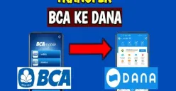 Ilustrasi - Cara top up DANA dari BCA. (Sumber: YouTube/Arian Masrur Tutorial)
