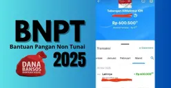 Ilustrasi - Pencairan susulan bansos BPNT tahap 1 2025 Rp600.000 di periode akhir penyaluran bulan Maret bagi KPM pemegang KKS Bank Mandiri. (Sumber: Poskota/Neni Nuraeni/Facebook/@Risa Devi Yulianti/Ist)