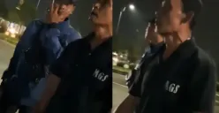 Momen Ormas melarang relawan mendirikan Posko Mudik Lebaran 2025 di Cikarang. (Sumber: Tangkap Layar Instagram/@peristiwa_bekasi)