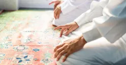 Ilustrasi sholat Idulfitri. (Sumber: Freepik/rawpixel.com)