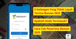 Berikut ini golongan yang tidak layak menjadi penerima bansos 2025. (Sumber: Poskota/Iko Sara Hosa)