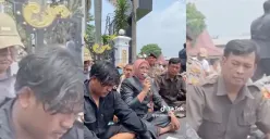 Perwakilan DPRD Lumajang menyatakan penolakan penetapan UU TNI, Senin, 24 Maret 2025. (Sumber: X/@BAXSXIA)