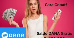 Begini cara cepat klaim saldo DANA gratis Rp120.000 masuk ke dompet elektronik. (Sumber: Poskota/Gabriel Omar Batistuta)