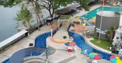 Grand Splash Waterpark Bekasi menjadi salahs atu Rekomendasi waterpark di Bekasi untuk jadi destinasi wisata saat libur Lebaran bersama keluarga. (Sumber: Instagram/@grandsplashwaterparkofficial)