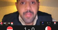 Kemenangan Timnas Indonesia disindir selebgram Bahrain, Ganindra Bimo tak sanggup tahan emosi. (Sumber: Tangkapan layar/Instagram @noaimi9/edit: Raihan Ali)