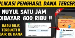 Rebahan aja tapi saldo tetap nambah! Download aplikasi penghasil uang 2025 dan raih Rp1,4 juta dalam seminggu. (Sumber: Youtube BANG GAPTEK ID)
