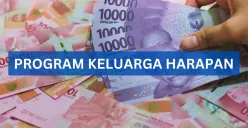 Penyaluran bantuan sosial Program Keluarga Harapan. (Sumber: Canva)