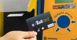 Panduan mengisi saldo kartu e-toll (Sumber: Istimewa)