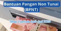 Bansos BPNT tahap 2 periode April-Juni 2025 cair bulan Mei minggu ke 3 2025. (Canva)