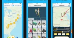 Tampilan aplikasi TravelBoast yang memungkinkan pengguna membuat animasi rute perjalanan secara interaktif. Aplikasi ini mempermudah visualisasi perjalanan mudik. (Sumber: PlayStore)