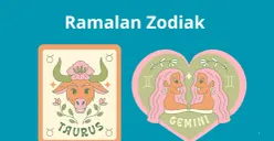 Ramalan zodiak Taurus dan Gemini hari ini Kamis 27 Maret 2025. (Canva)