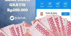 Game penghasil saldo DANA Gratis Rp200.000 begini cara mainnya. (Sumber: Poskota/Syania Nurul Lita Baikuni)