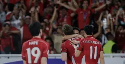 Timnas Indonesia merayakan kemenangan atas Bahrain. Bisakah mereka menciptakan keajaiban di sisa laga kualifikasi? (Sumber: Dok/PSSI)