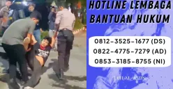 Tangkapan Layar. Demonstrasi tolak RUU Polri dan UU TNI di Kediri, Jawa Timur berujung ricuh. Massa aksi ditangkap polisi. (Sumber: X/@barengwarga)