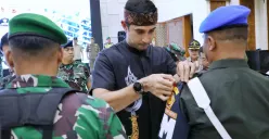 Wakil Bupati Bandung, Ali Syakieb saat meresmikan pembentukan Satgas Pemberantasan Premanisme. (Sumber: Dok. Pemkab Bandung)
