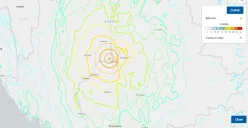 Gempa dahsyat 7,7 SR mengguncang Myanmar, terasa hingga Bangkok (Sumber: earthquake.usgs.gov)