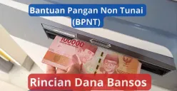 Jadwal resmi penyaluran bansos BPNT tahap 2 periode April-Juni 2025 dari Kemensos RI. (Canva)
