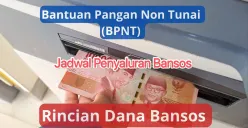 Jadwal lengkap penyaluran bansos BPNT periode 2025. (Canva)