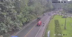 Arus lalu lintas di Simpang IPB Dramaga, Kabupaten Bogor, terpantau lancar pada Jumat, 28 Maret 2025, pukul 15.50. (Sumber: X/@ITSKabBogor)