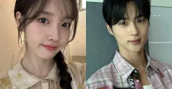 IU dan Byeon Woo Seok kompak bantah rumor mundur dari drakor Wife of a 21st Century Prince. (Sumber: Instagram/@byeonwooseok @dlwlrma)