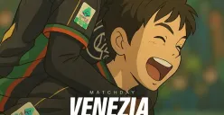 Klub sepakbola Italia Venezia pakai ala foto anime Ghibli yang sedang viral di media sosial pakai Chatgpt. (IG Venezia)
