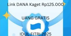 Link DANA kaget Rp125.000 spesial Idul Fitri 2025 masuk ke dompet elektronik. (Sumber: Poskota/Gabriel Omar Batistuta)