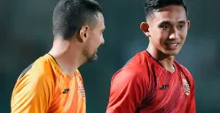Potret pemain Timnas Indonesia sekaligus Persija Jakarta, Rizky Ridho (kanan) yang mendapat dorongan kencang untuk berkarier di luar negeri. (Sumber: Instagram/@Persjia)