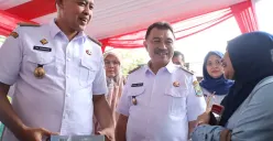Wali Kota Bekasi, Tri Adhianto dan Wakil Wali Kota Bekasi, Harris Bobihoe. (Sumber: Dok. Pemkot Bekasi)