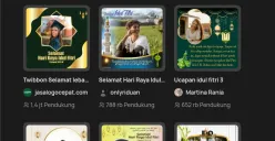 Berikut ini link Twibbon tema Lebaran Idul Fitri 2025 gratis.