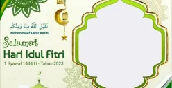 Twibbon lebaran 2025 lengkap dengan cara editnya.