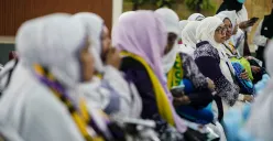 Ilustrasi jemaah haji. (Sumber: Poskota/Bilal Nugraha Ginanjar)