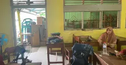 Kondisi SMK PGRI 24 Jakarta di gedung baru, Tegal Alur, Cengkareng, Jakarta Barat pada Jumat, 2 Mei 2025. (Sumber: Poskota/Primayanti Juli Kumala Manalu)