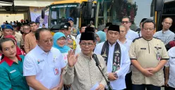 Gubernur Jakarta, Pramono Anung di Rusun KS Tubun, Palmerah, Jakarta Barat. (Sumber: Poskota/Pandi Ramedhan)