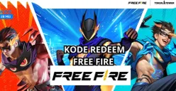 Klaim kode redeem FF hari ini, Minggu, 8 Februari 2026. (Sumber: Garena)