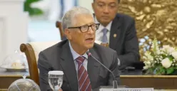 Potret pendiri Microsoft, Bill Gates saat berada di Istana Negara pada Rabu, 7 Mei 2025. (Sumber: YouTube/Sekretariat Negara)